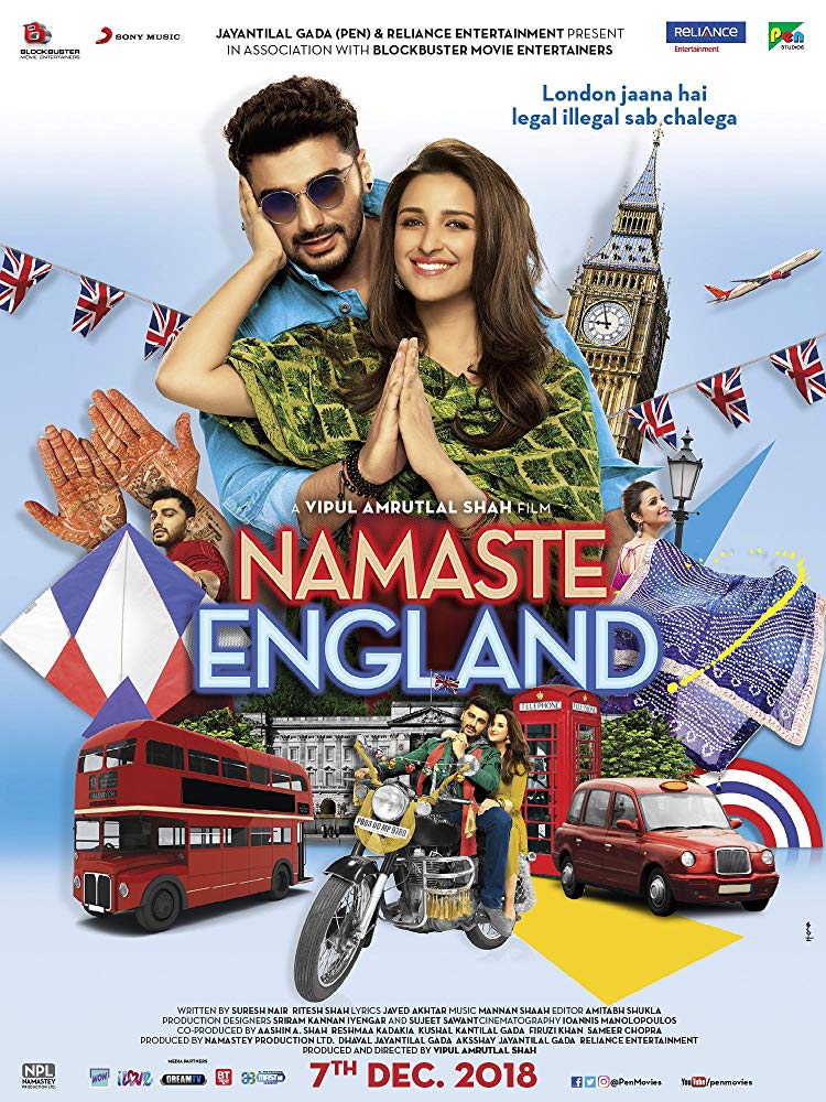 Namaste England 2018 Webrip 720P Hindi Aac 2 0 X264 Esub - Mkvcinemas