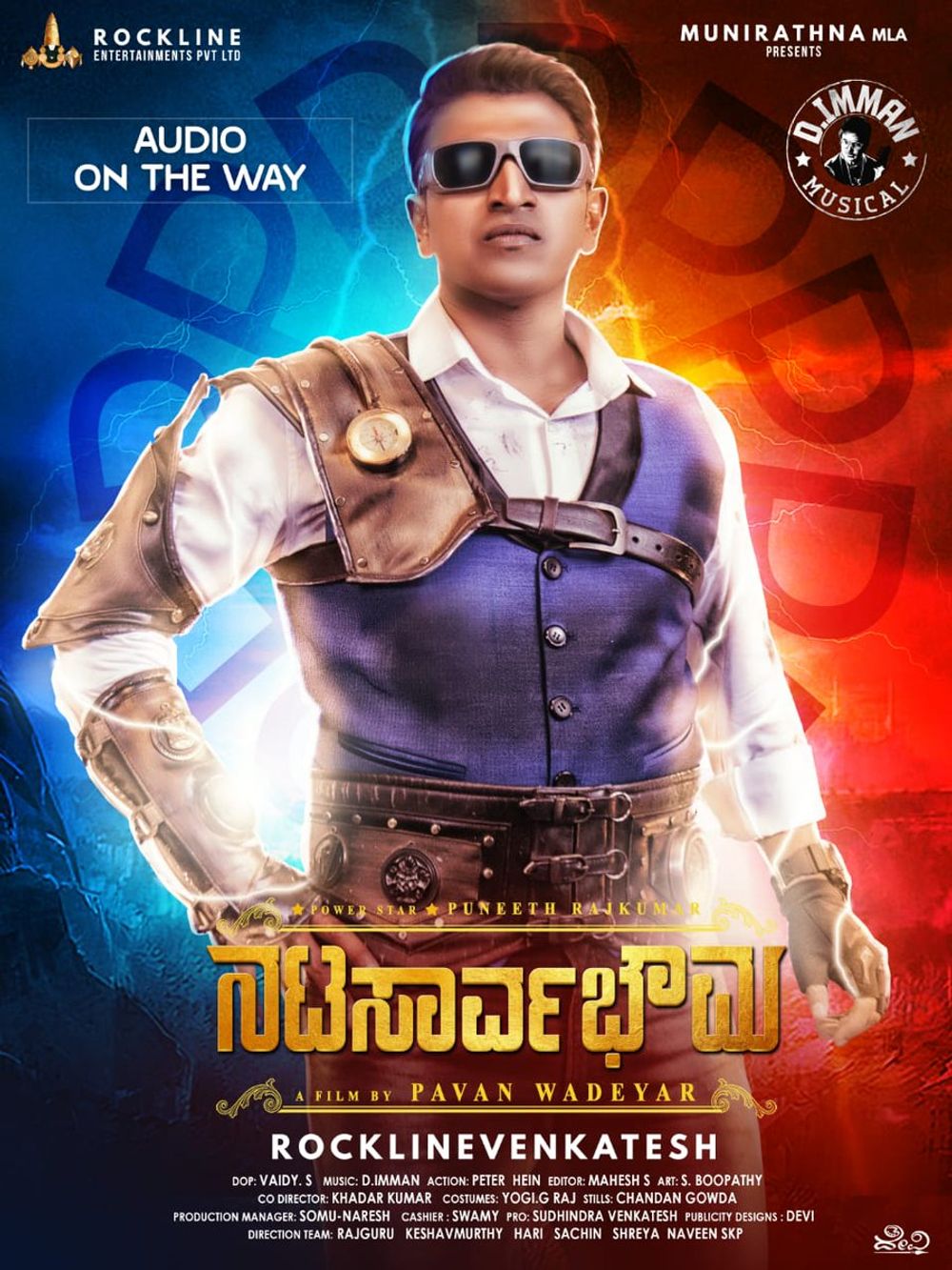 Natasaarvabhowma (2019) Uncut 720P Webrip X264 Esub [Dual Audio][Hindi 2 0 Kannada 2 0] -Mkvc