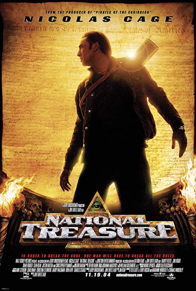 National Treasure (2004) 1080P Bluray X265 Hevc 10Bit Aac 5 1 Esub-Pav69