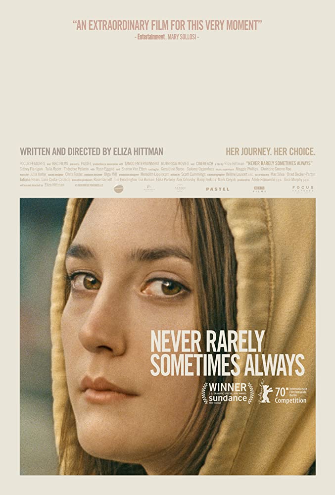Never Rarely Sometimes Always 2020 720P Webrip 800Mb X264-Galaxyrg