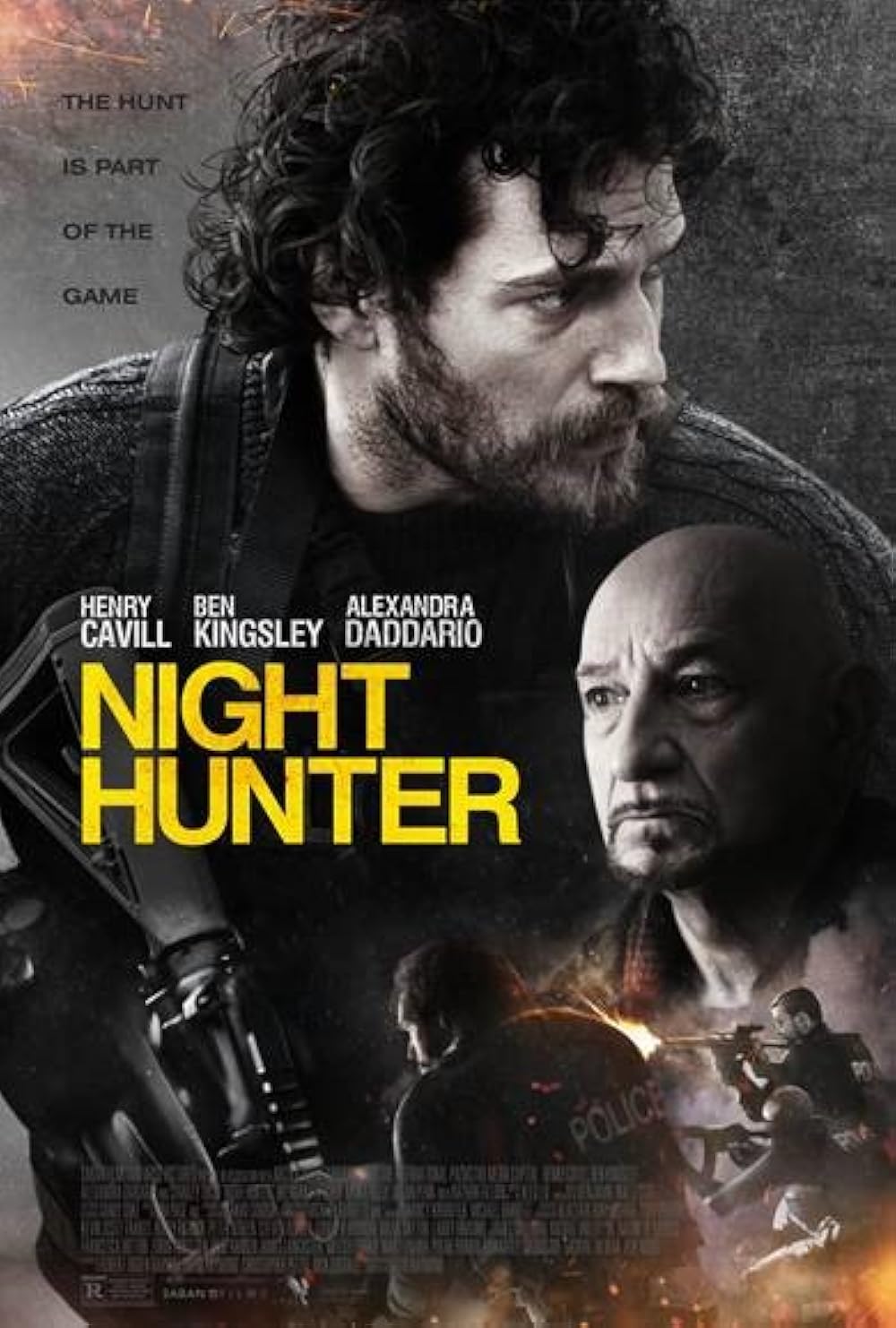 Night Hunter (2018) 1080P Bluray X265 Hevc Esub [Dual Audio][Hindi 2 0 English 5 1] -Mkvc