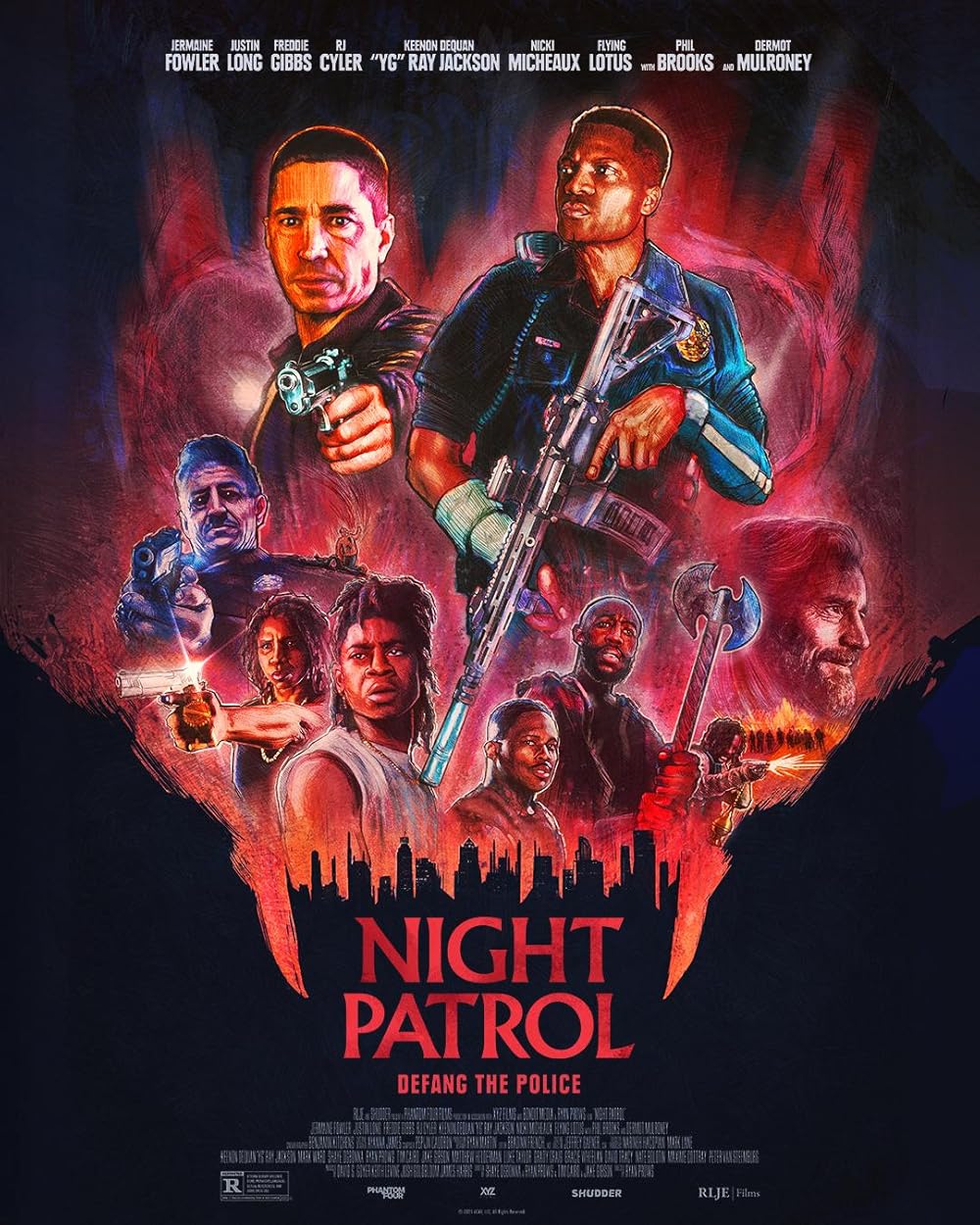 Night Patrol 2025 720P Web-Dl X264 Esub-Msmod