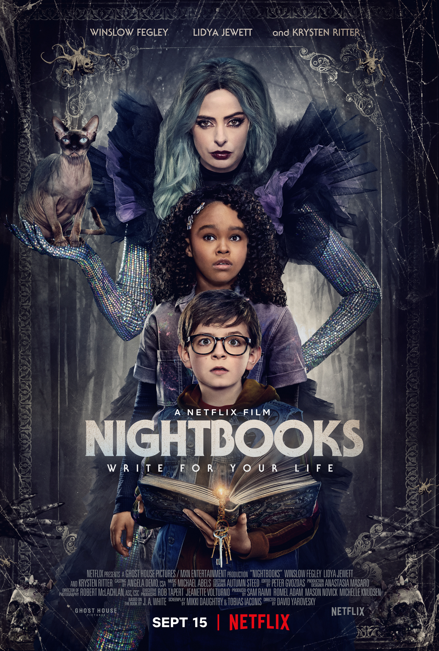 Nightbooks (2021) 720P Nf-Web X264 Msubs [Dual Audio][Hindi 5 1 English 5 1] -Mkvc
