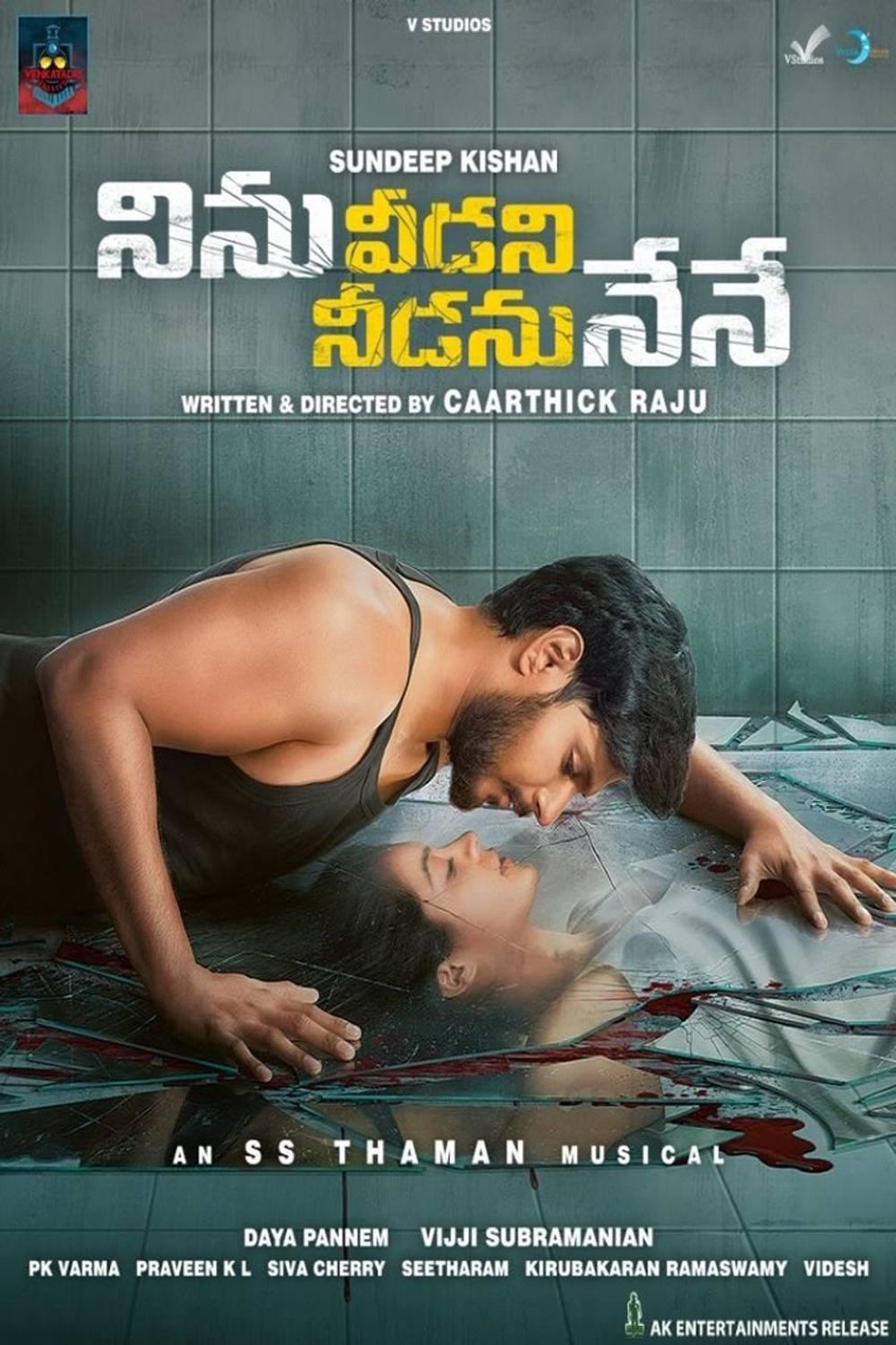 Ninu Veedani Needanu Nene (2019) Uncut 720P Amzn Webrip X264 Esub [Dual Audio][Hindi 5 1 Telugu 5 1] -Mkvc