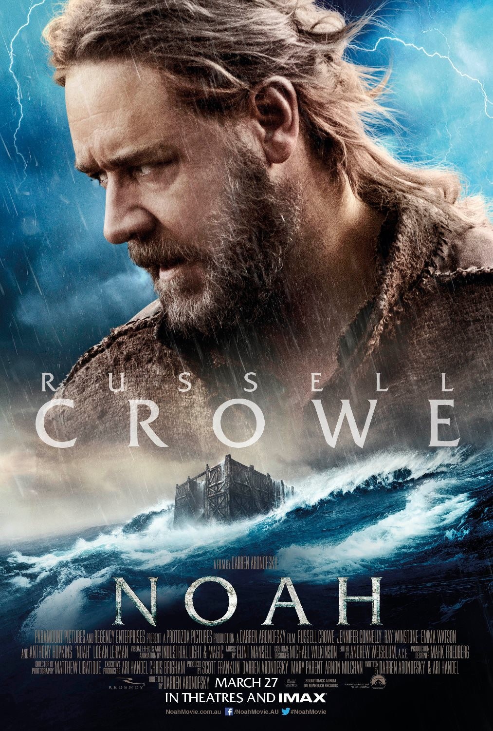Noah (2014) 720P Bluray X264 Esub [Dual Audio][Hindi 5 1 English 5 1] -Mkvc