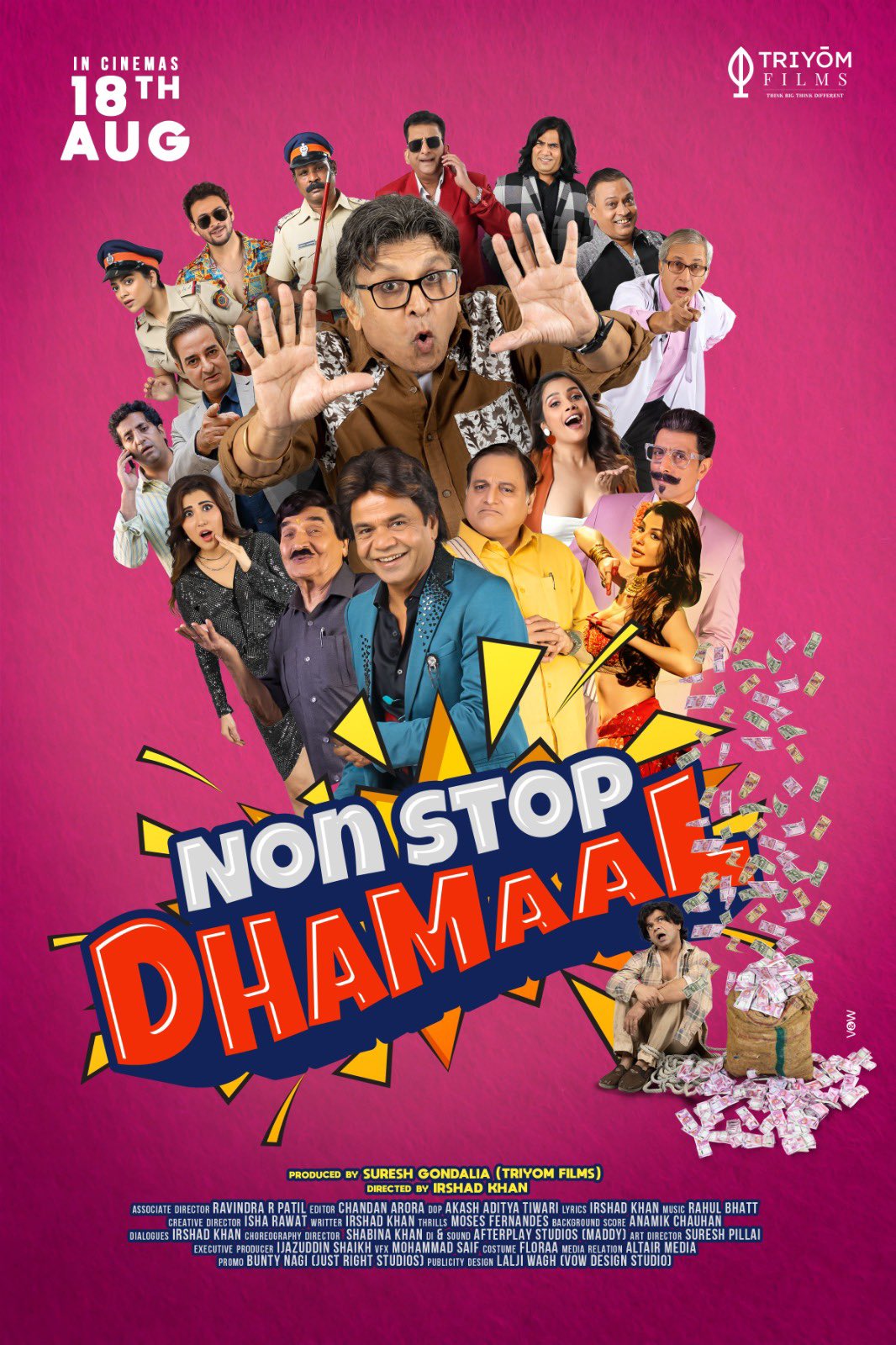 Non Stop Dhamaal (2023) Hindi 720P S-Print X264 Aac - Mkvcinemas