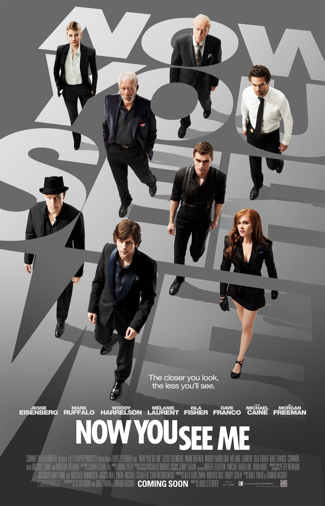 Now You See Me (2013) Extended 720P Bluray X264 Esub [Dual Audio][Hindi 2 0 English 5 1] -Mkvc