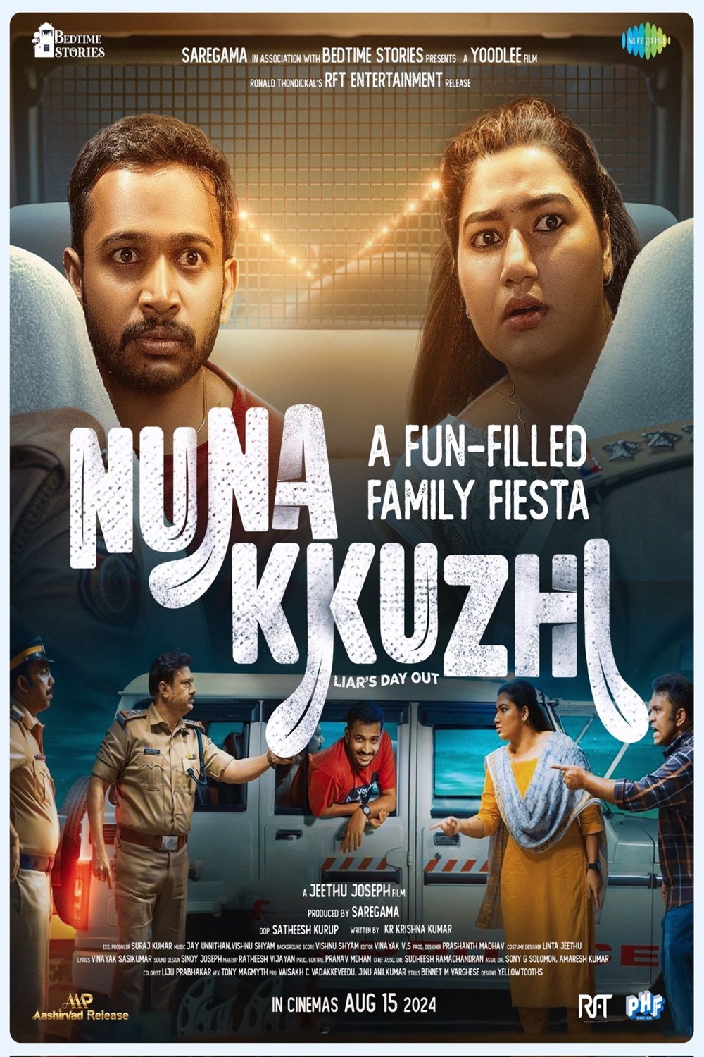 Nunakkuzhi (2024) Malayalam 720P Webrip X264 Dd5 1 Esub -1Tmv
