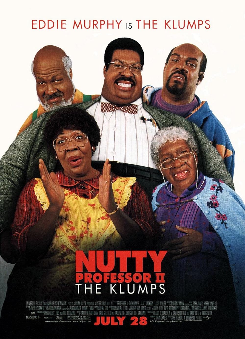Nutty Professor Ii The Klumps (2000) 720P Bluray X264 Esub [Dual Audio][Hindi 2 0 English 5 1] -Msmod