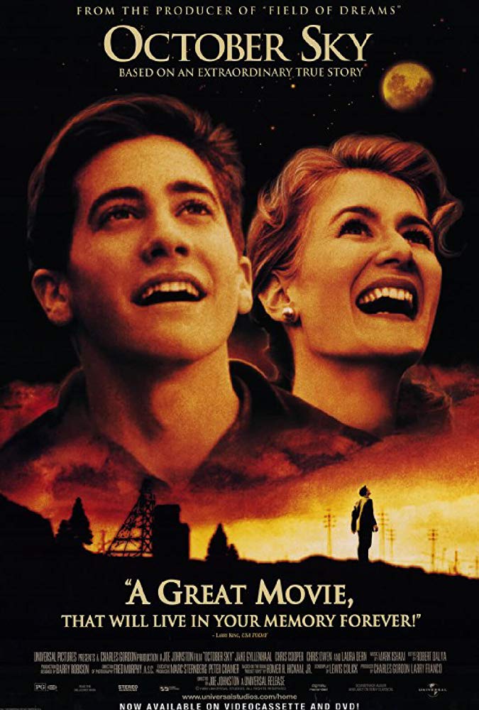 October Sky (1999) 1080P Bluray X265 Hevc Esub [Dual Audio][Hindi 5 1 English 5 1] -Mkvc