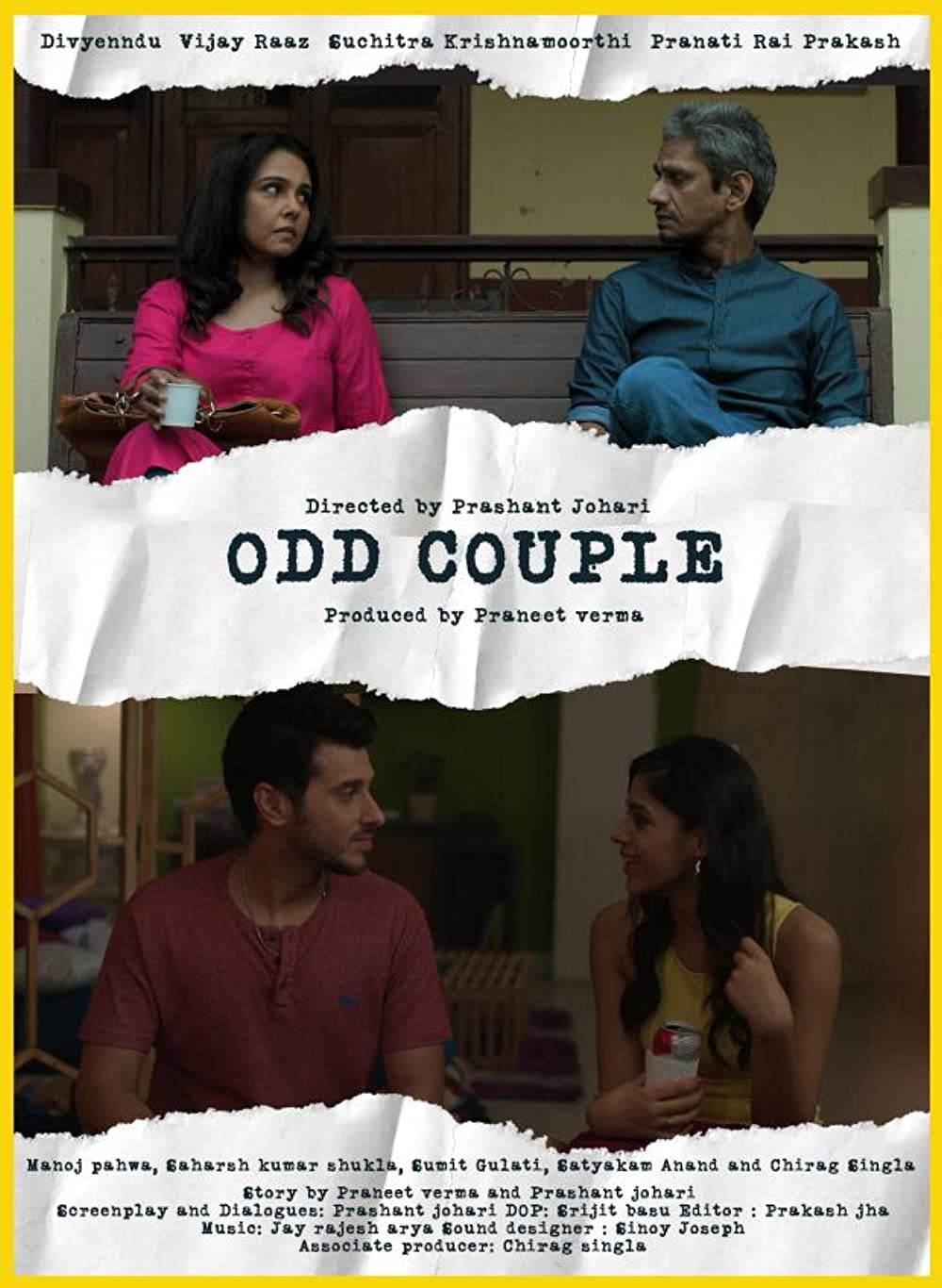 Odd Couple 2019 Webrip 720P Hindi Aac 5 1 X264 Esub - Mkvcinemas