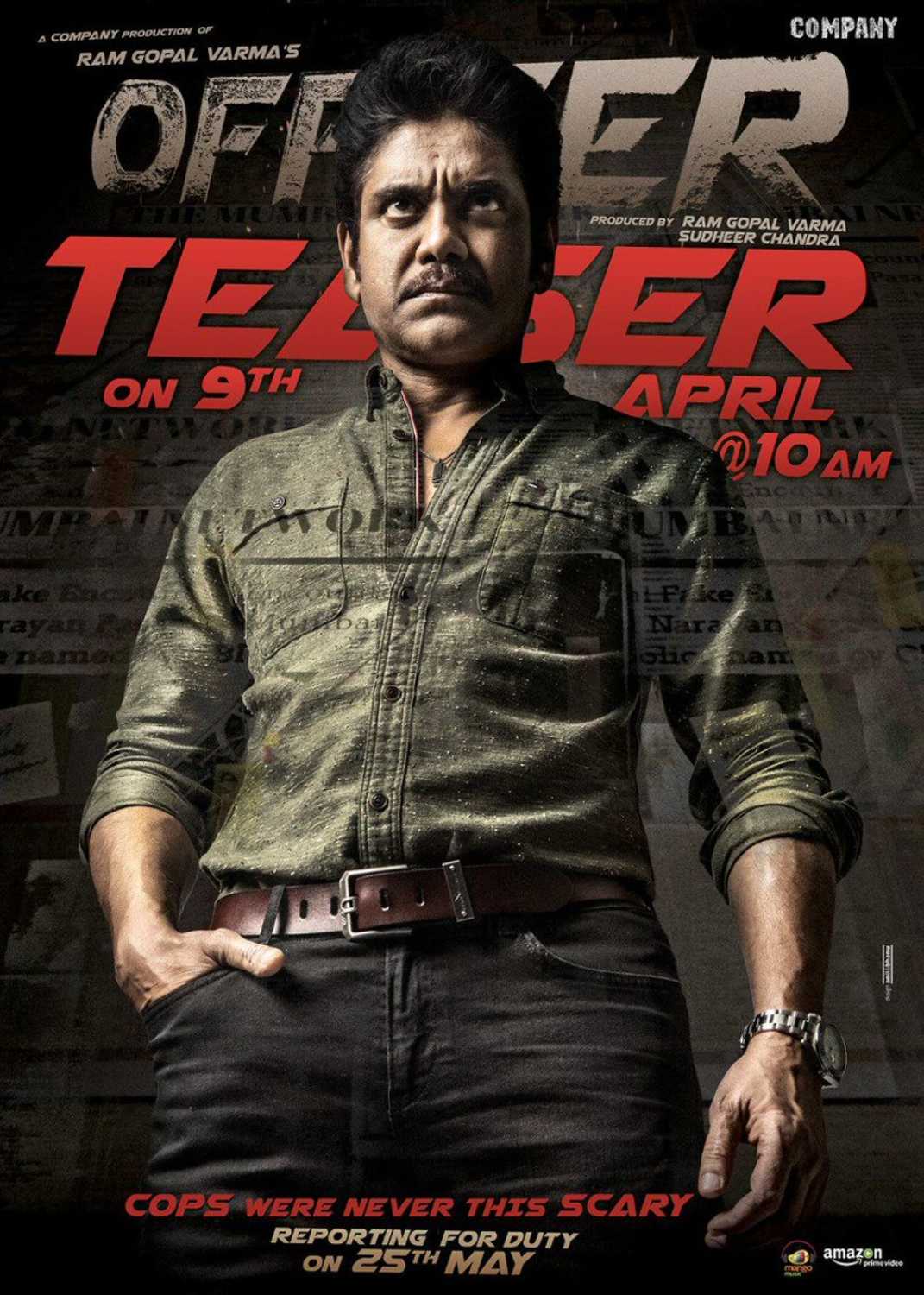 Officer (2018) 720P Telugu Proper True Hdrip X264 Dd5 1 Esub [Movcr]