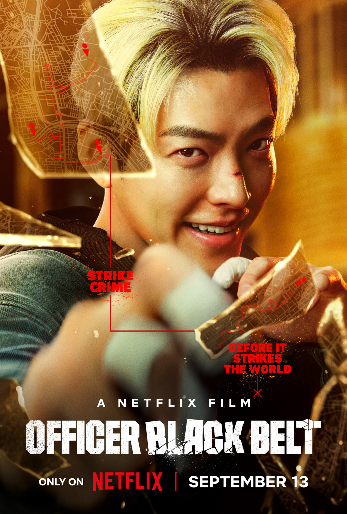 Officer Black Belt (2024) 1080P Nf-Web X265 Hevc Msubs [Multi Audio][Hindi 5 1 English 5 1 Korean 5 1] -Msmod