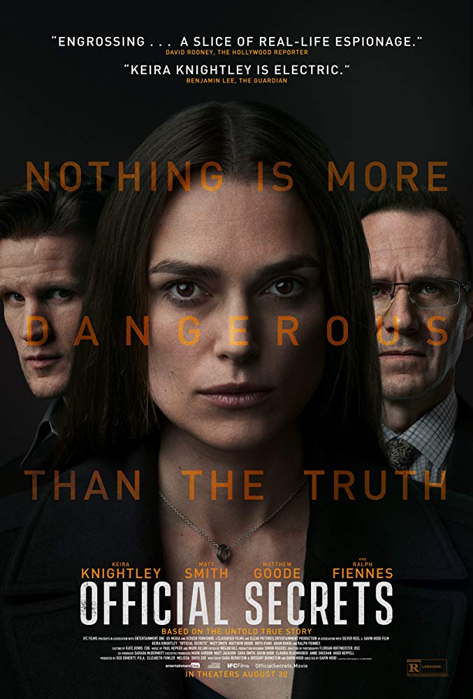 Official Secrets 2019 720P Webrip 800Mb X264-Galaxyrg