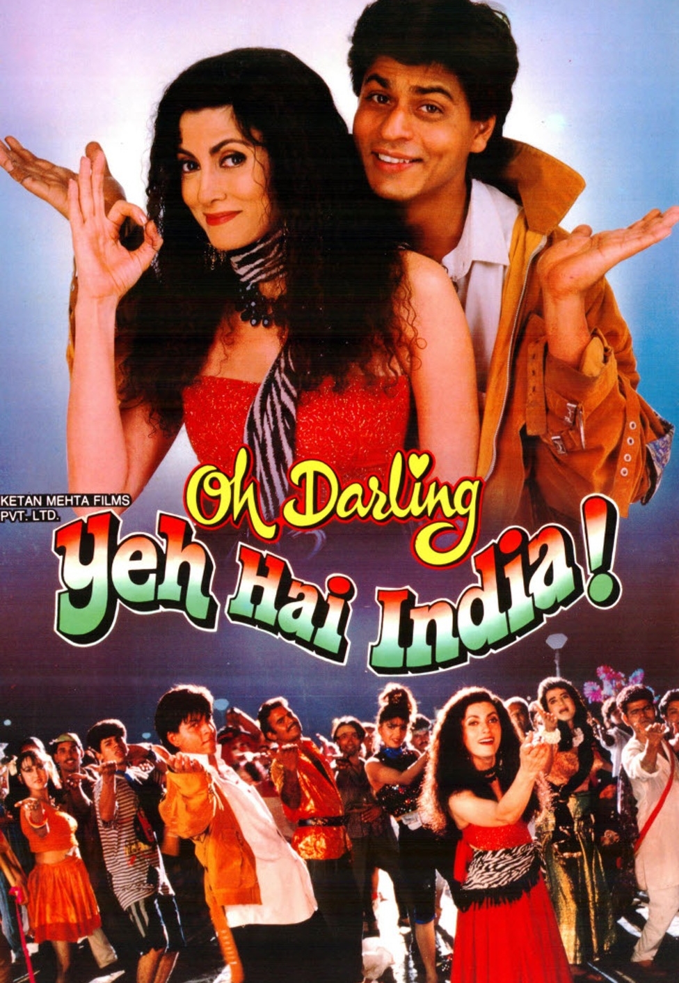 Oh Darling Yeh Hai India (1995) Hindi 1080P Nf Webrip X264 Dd2 0 Msubs - Mkvcinemas