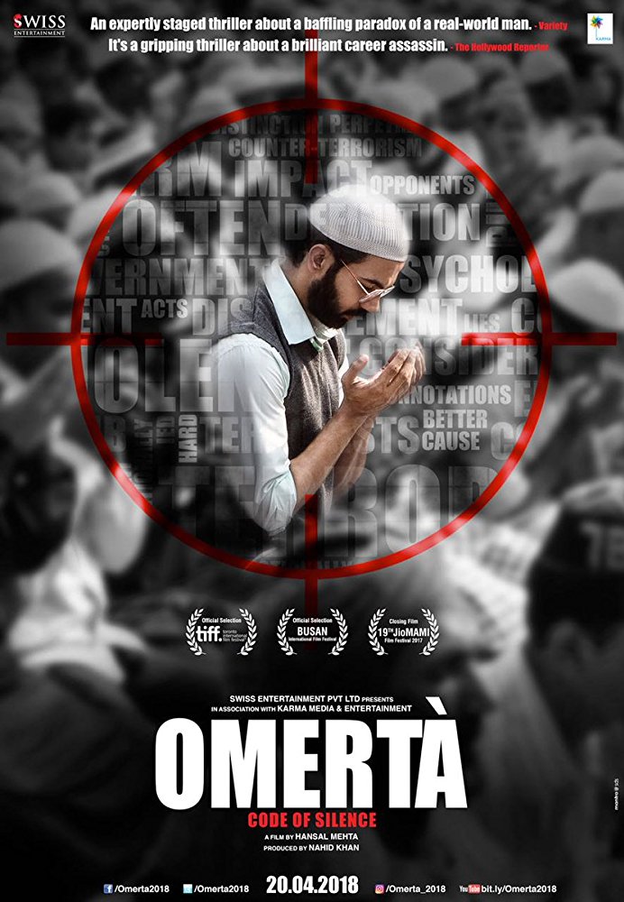 Omerta (2017) Hindi 1080P Amzn Webrip X264 Dd2 0 Esub - Mkvcinemas