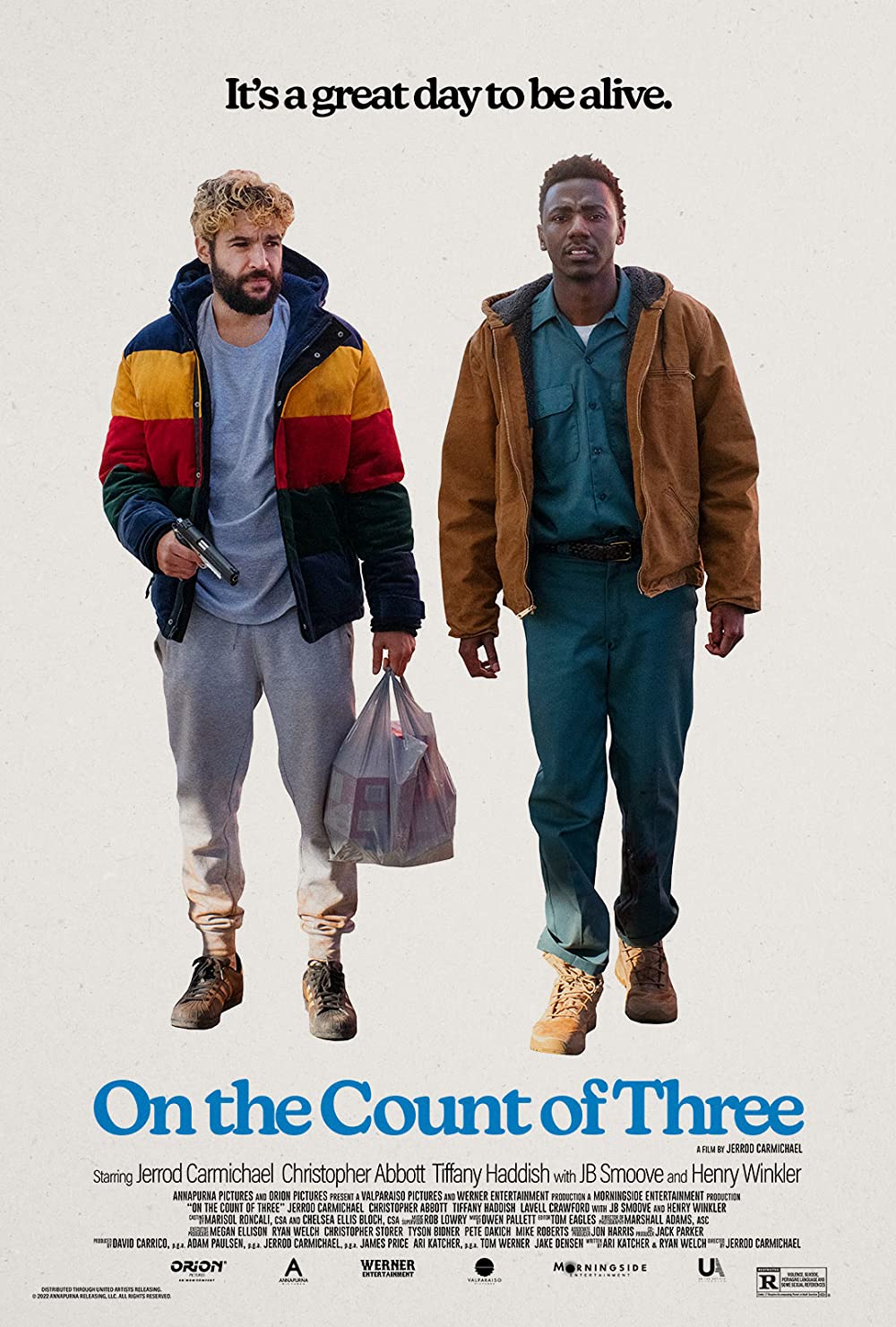 On The Count Of Three 2021 720P Webrip 800Mb X264-Galaxyrg