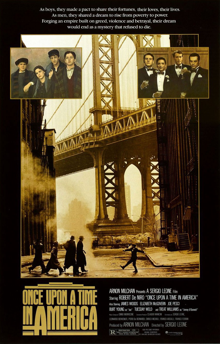 Once Upon A Time In America (1984) Extended 1080P Bluray X265 Hevc 10Bit Aac 5 1 Esub-Mkva