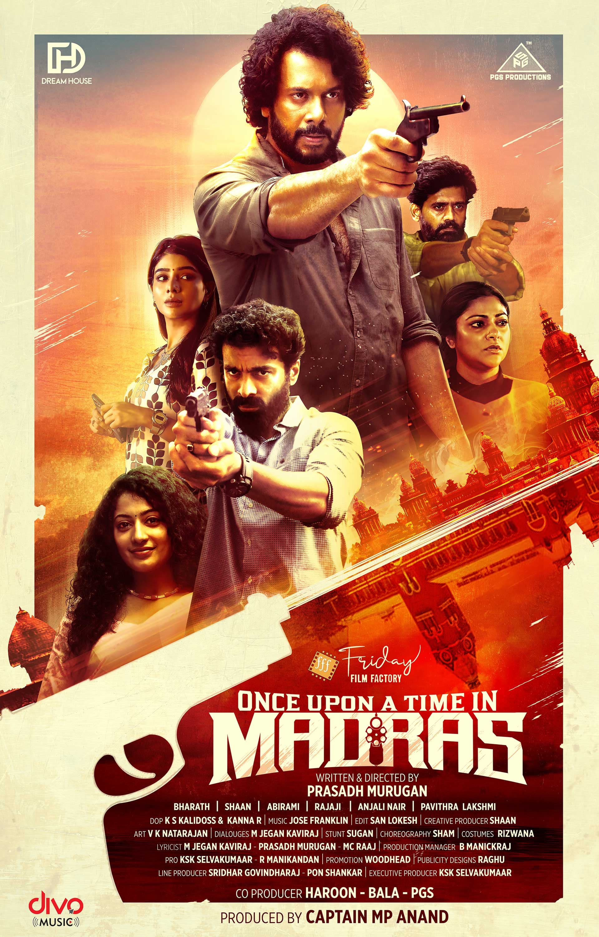 Once Upon A Time In Madras (2024) Uncut 720P Webrip X264 Esub [Dual Audio][Hindi 2 0 Tamil 2 0] -Dmv