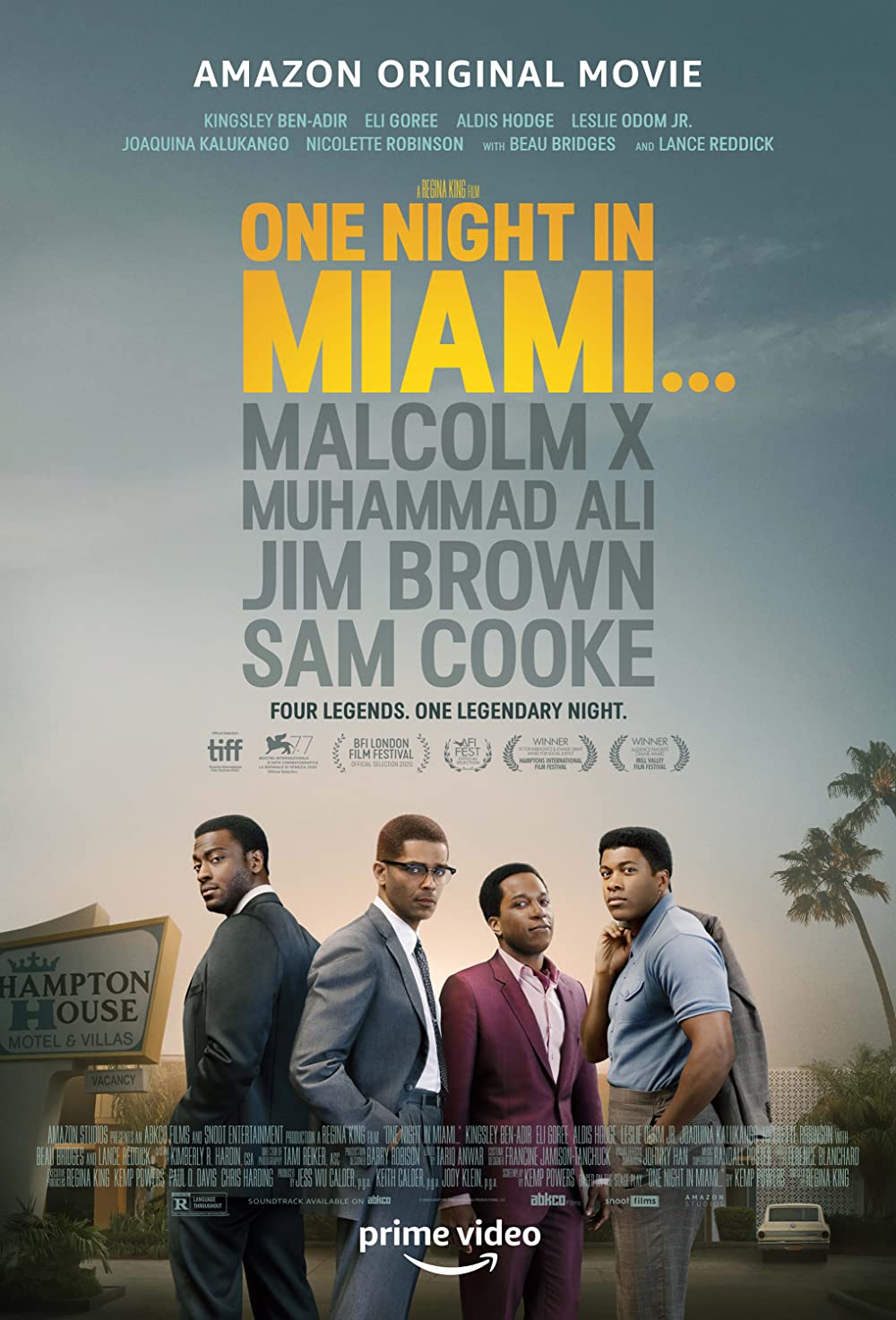 One Night In Miami (2020) 1080P Bluray X265 Hevc 10Bit Aac 5 1 Esub-Tigole
