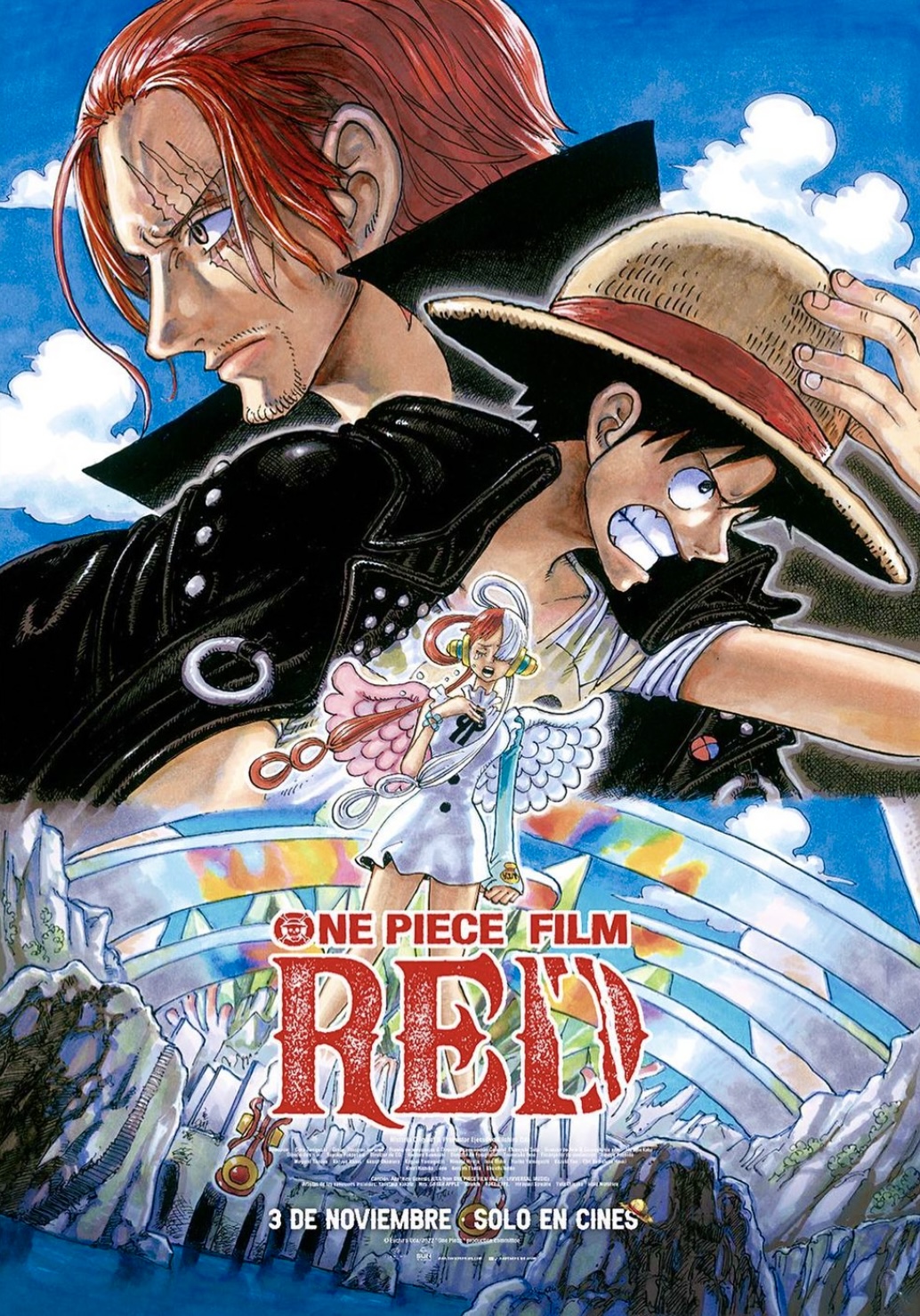 One Piece Film Red 2022 Japanese 720P Bluray X265 Hevc 10Bit Esub-Animekaizo