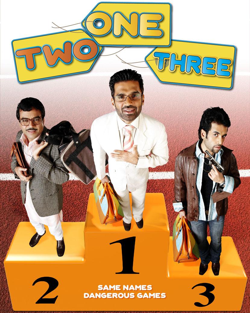 One Two Three (2008) Hindi 1080P Webrip X264 Aac 2 0 Esub - Mkvcinemas