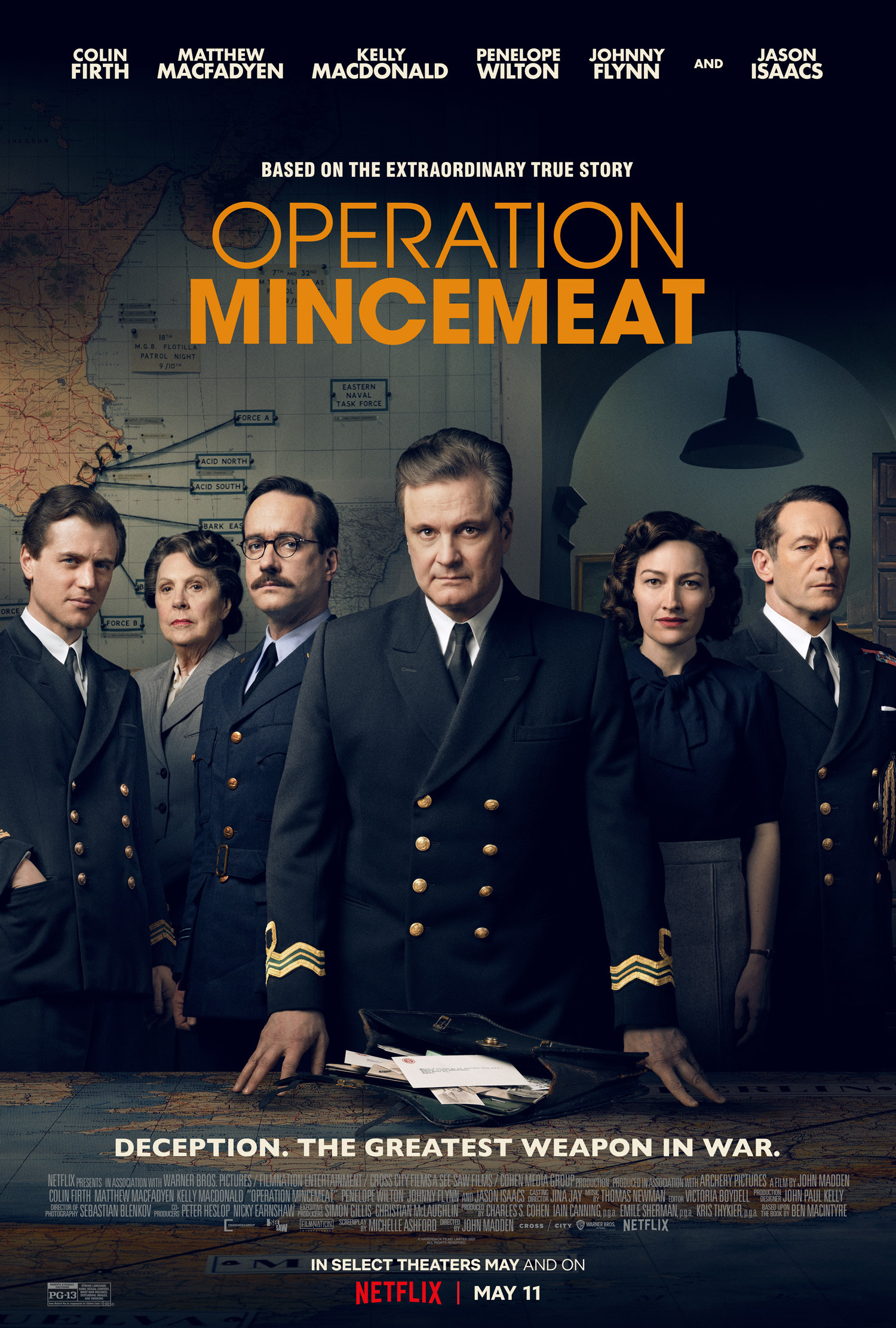 Operation Mincemeat (2021) 720P Bluray X264 Esub [Dual Audio][Hindi 2 0 English 5 1] -Mkvc