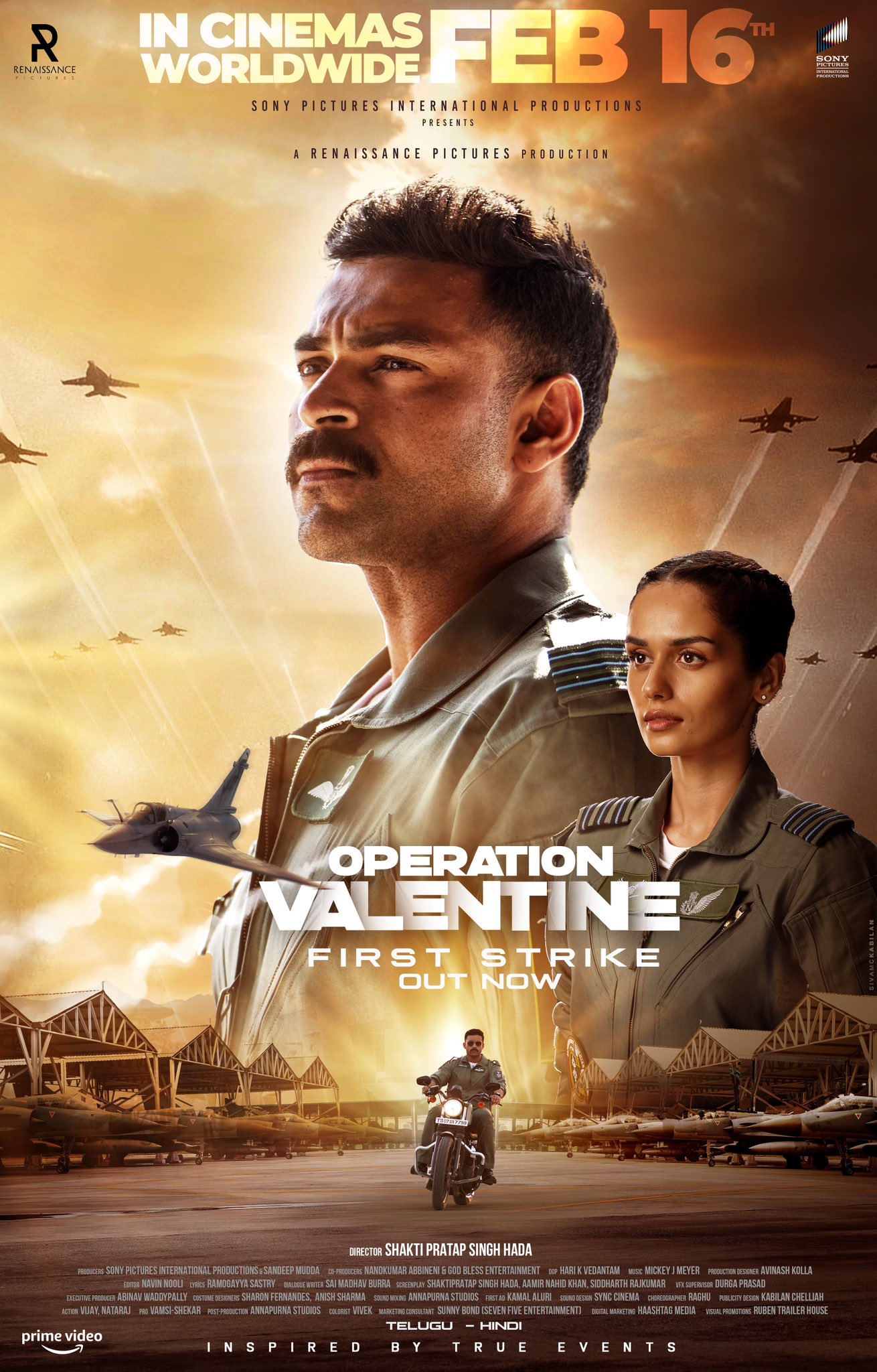 Operation Valentine (2024) Hindi Dubbed 720P Amzn Webrip X264 Aac 5 1 Esub - Mkvcinemas