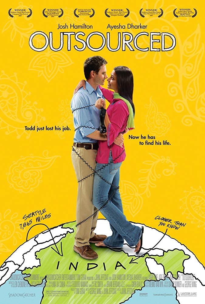 Outsourced (2006) 720P Webrip X264 Aac Esub - Mkvcinemas