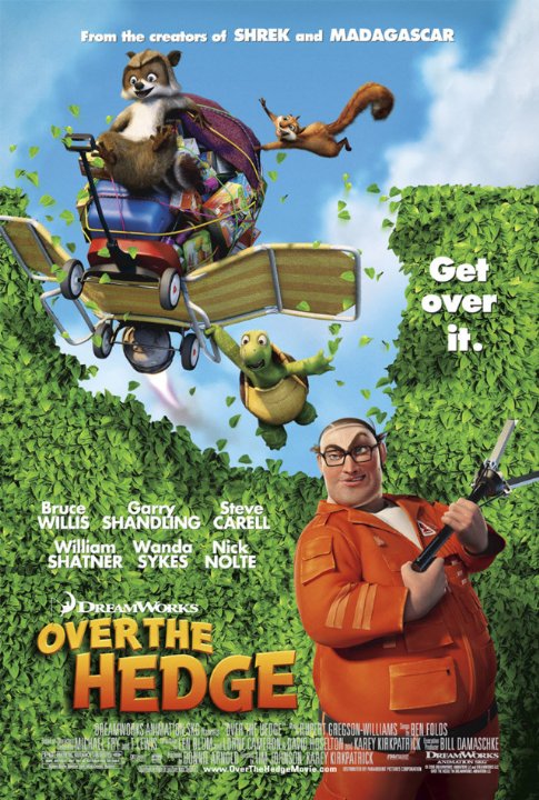 Over The Hedge (2006) 720P Bluray X264 Dual Audio [Eng Dd 5 1-Hindi]