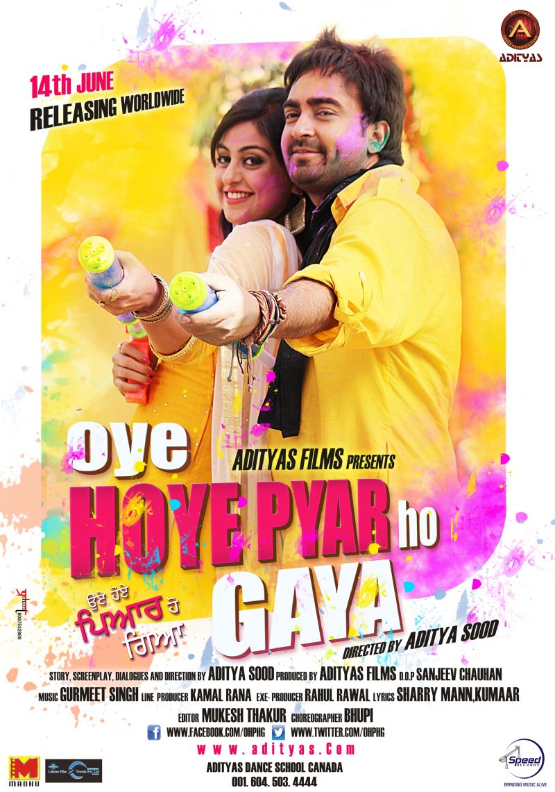 Oye Hoye Pyar Ho Gaya 2013 (Punjabi) Dvdrip 720P X264 Ac3 5 1 Hon3Y