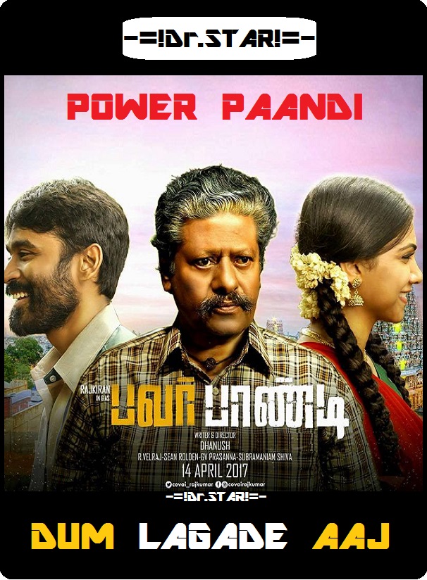 Pa Paandi (2017) Uncut 720P Hdrip X264 Esub [Dual Audio][Hindi Dd2 0 Tamil 5 1]