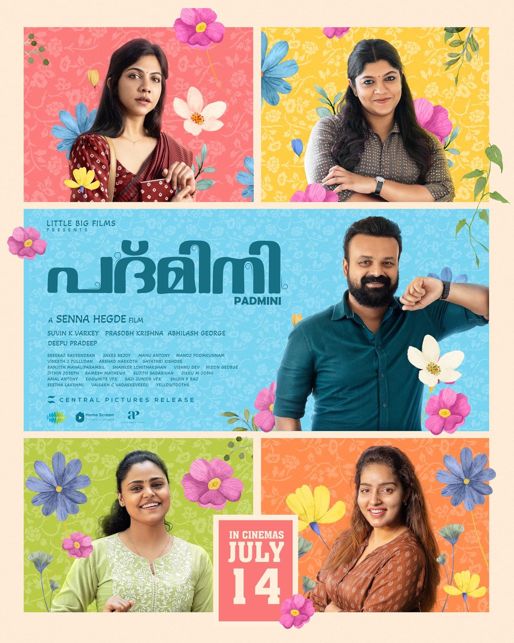 Padmini (2023) Malayalam 1080P Nf Web-Dl Avc X264 Dd5 1 Esub -Dmv