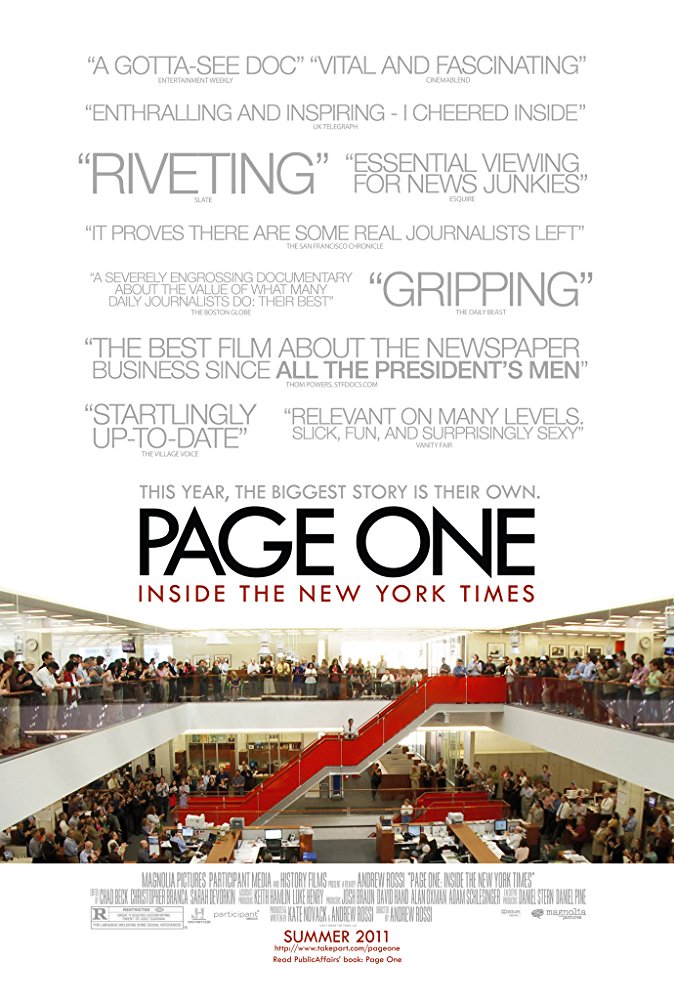 Page One Inside The New York Times 2011 720P Bluray H264 Aac-Rarbg