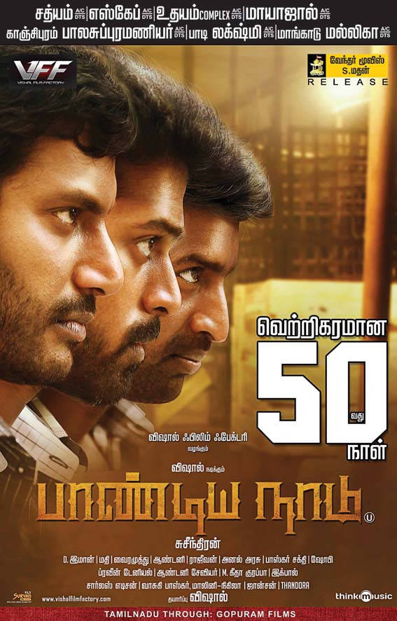 Pandiya Naadu (2013) 720P Uncut Hdrip X264 Eng Subs [Dual Audio] [Hindi Dd 2 0 - Tamil 2 0]