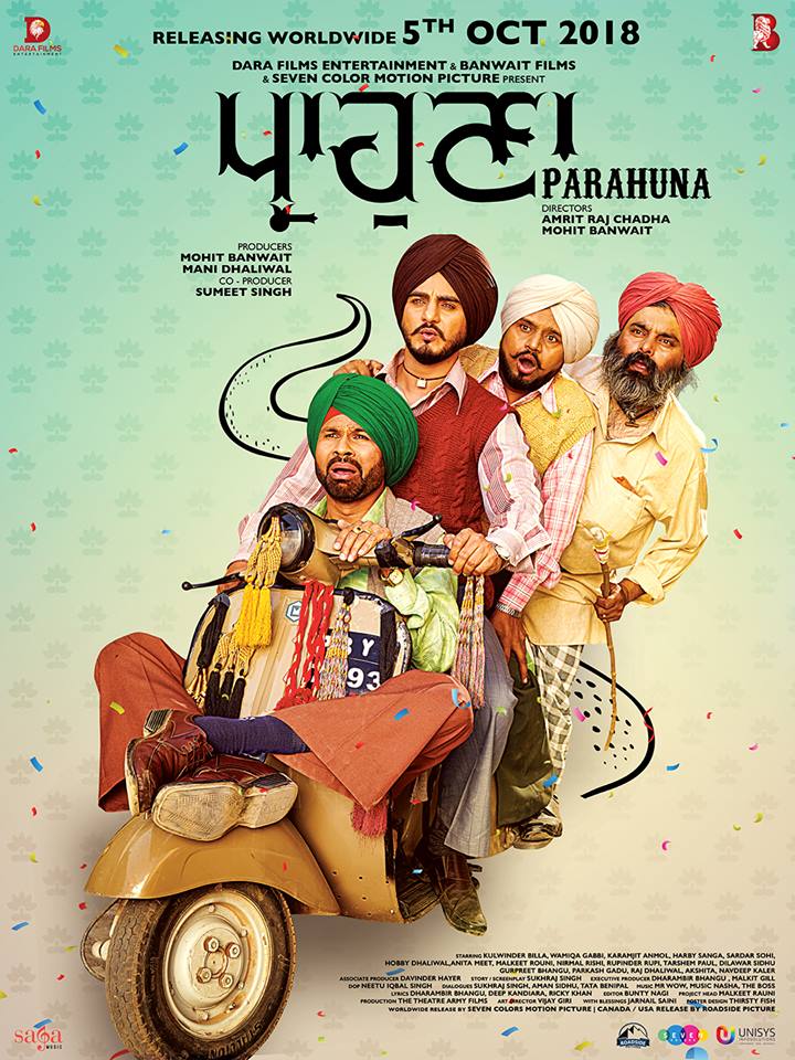 Parahuna 2018 Punjabi Pre X264 Aac - Hon3Yhd