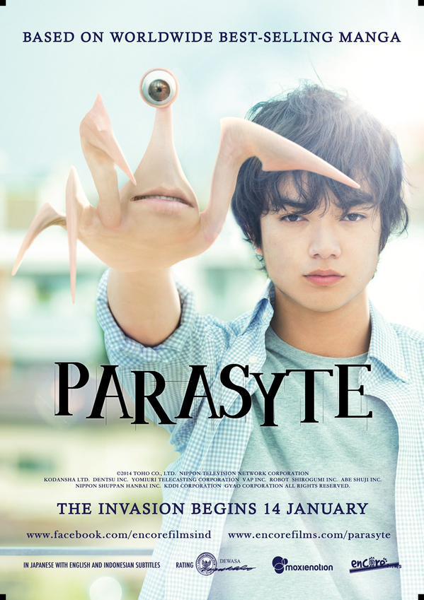 Parasyte Part 1 (2014) Japanese 1080P Bluray X265 Hevc 10Bit Aac 5 1 Esub - Mkvcinemas