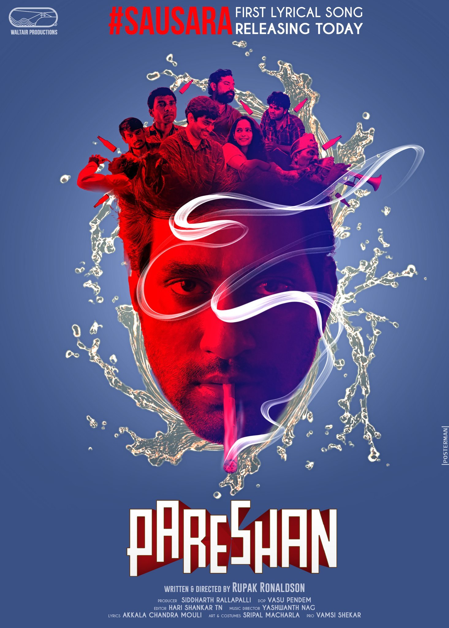 Pareshan (2023) Uncut 720P Webrip X264 Esub [Dual Audio][Hindi 2 0 Telugu 2 0] -Dlhub