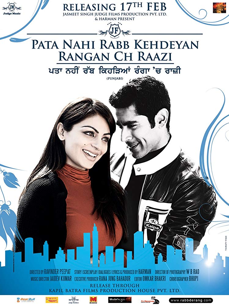 Pata Nahi Rabb Kehdeyan Rangan Ch Raazi (2012) Punjabi 720P Web-Dl Avc Aac 2 0 Esub - Sungeorge