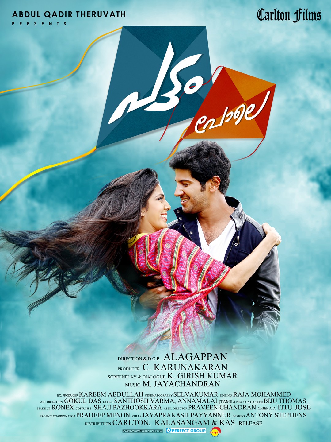 Pattam Pole (2013) Uncut 720P Webrip X264 Esub [Dual Audio][Hindi Dd2 0 Malayalam 2 0] -Dmv