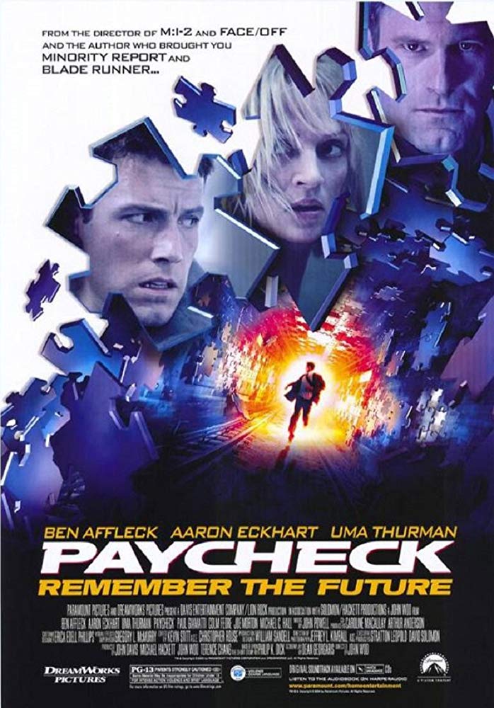 Paycheck (2003) 1080P Bluray X265 Hevc Esub [Dual Audio][Hindi 5 1 English 5 1] -Msmod
