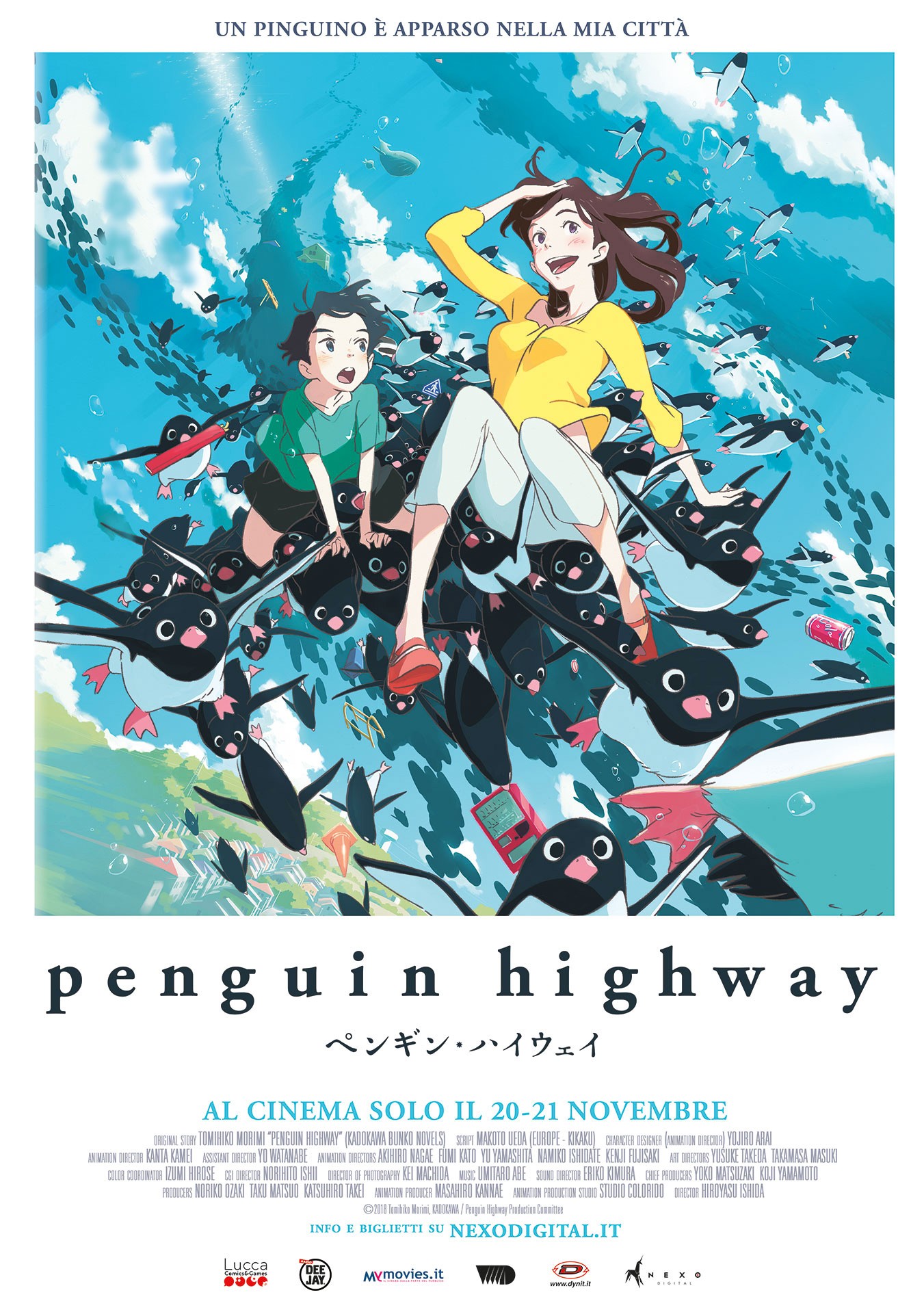Penguin Highway (2018) 1080P Bluray X265 Hevc Esub [Dual Audio][English 5 1 Japanese 5 1] -Db