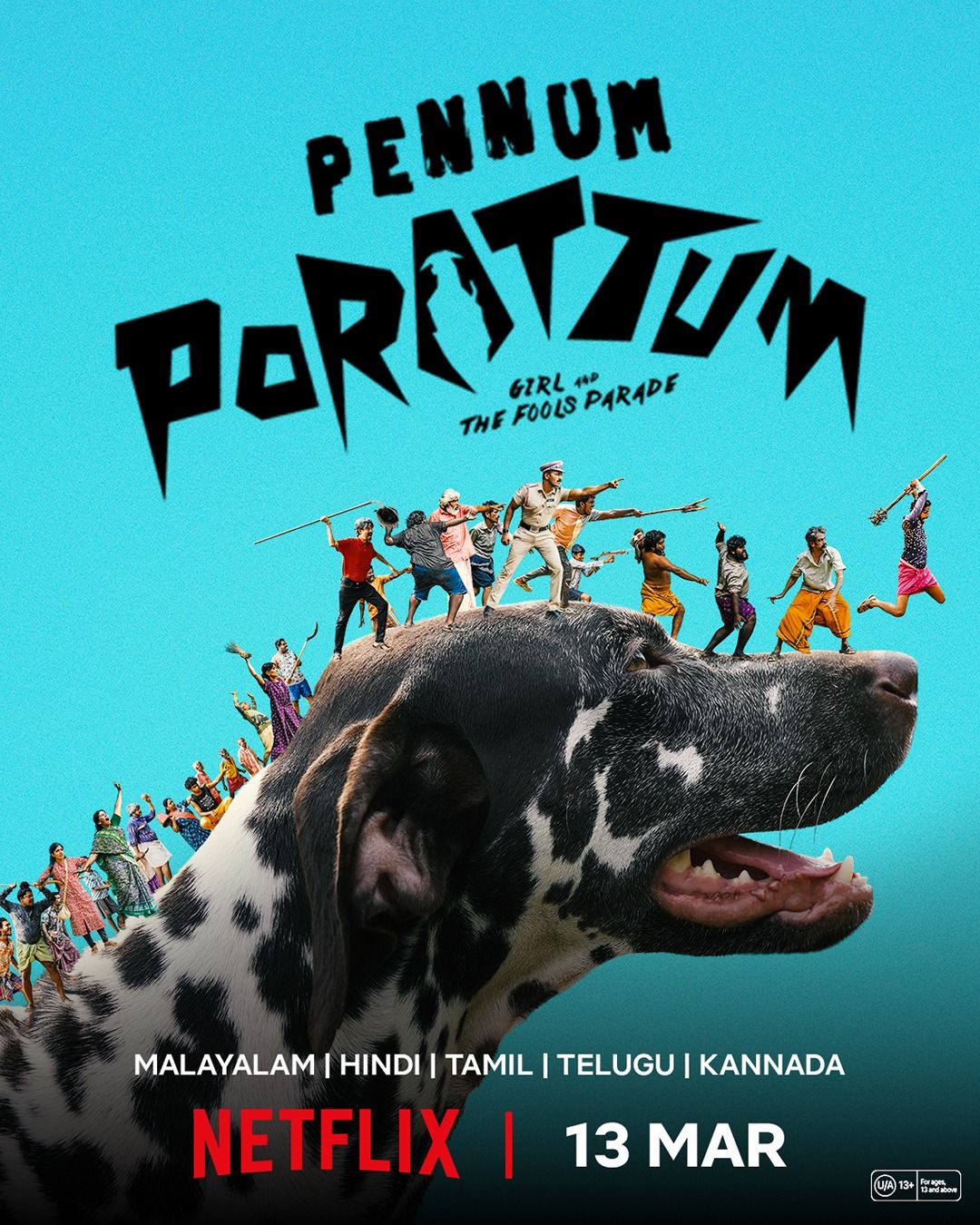 Pennum Porattum (2026) Uncut 1080P Webrip X265 Hevc Esub [Dual Audio][Hindi 5 1 Malayalam 5 1] -Hdhub