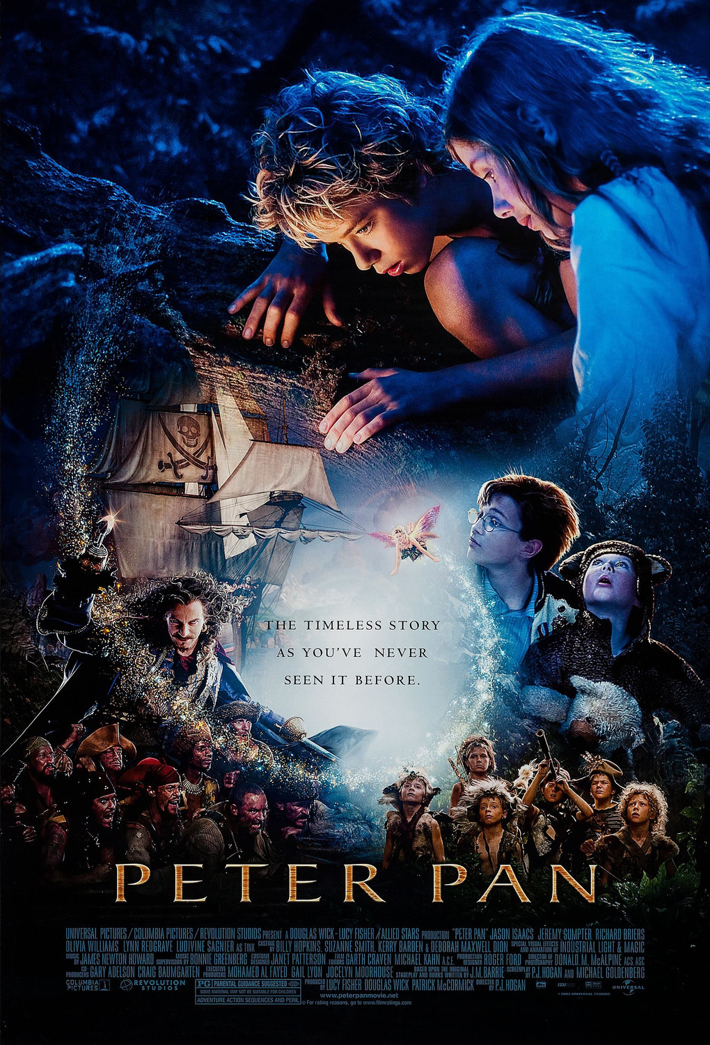 Peter Pan (2003) 1080P Bluray X265 Hevc Esub [Dual Audio][Hindi 2 0 English 5 1] -Mkvc