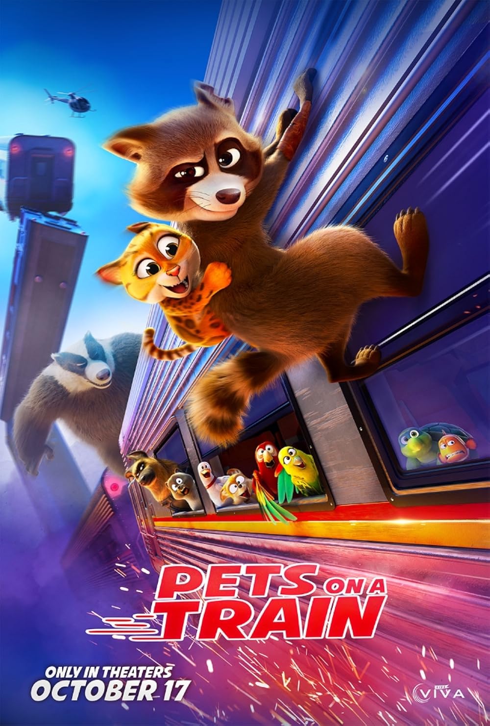 Pets On A Train (2025) 720P Amzn-Web X264 Esub [Dual Audio][Hindi 2 0 English 5 1] -Kmhd