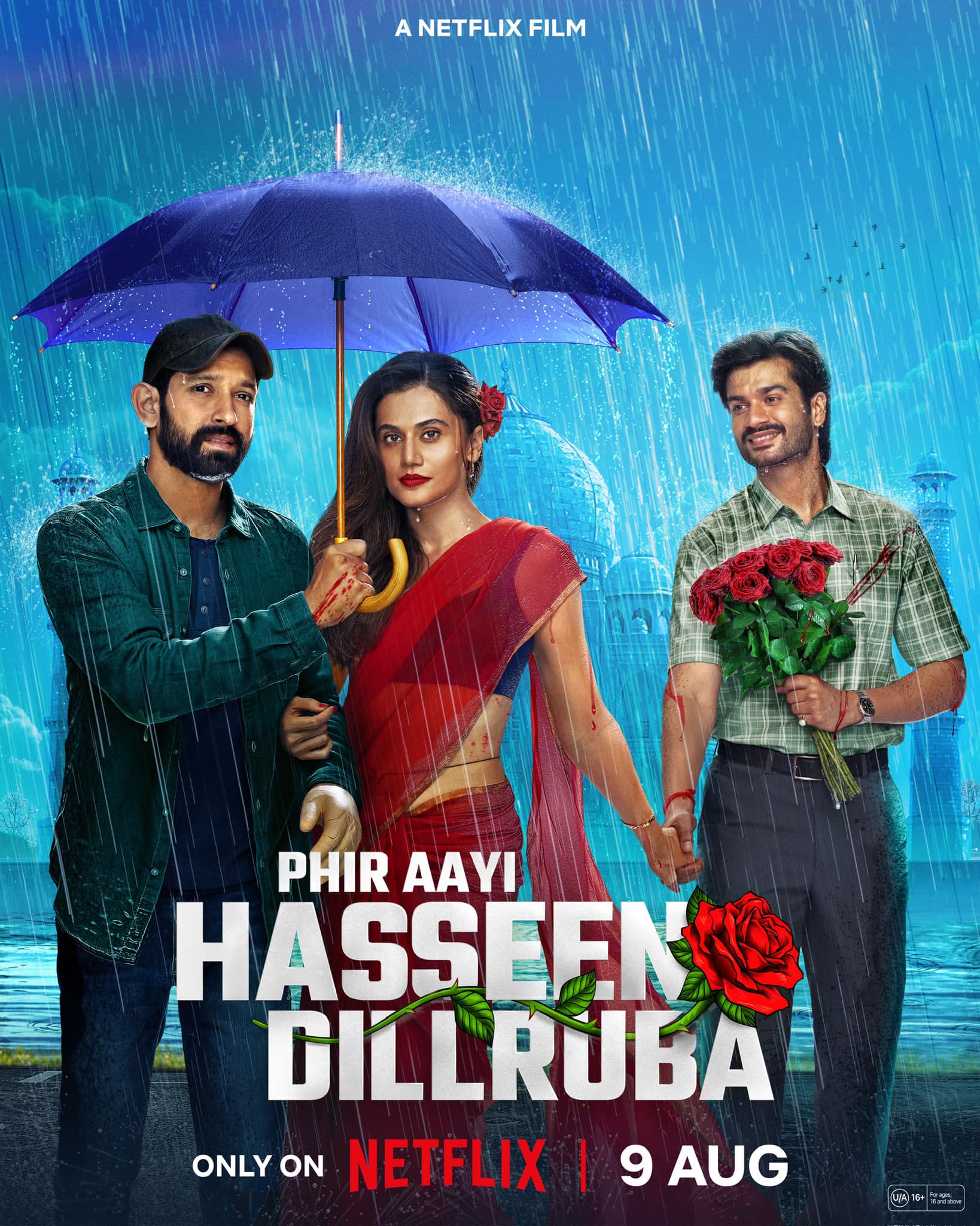 Phir Aayi Hasseen Dillruba (2024) Hindi 1080P Nf Webrip X264 Dd5 1 Esub - Mkvcinemas