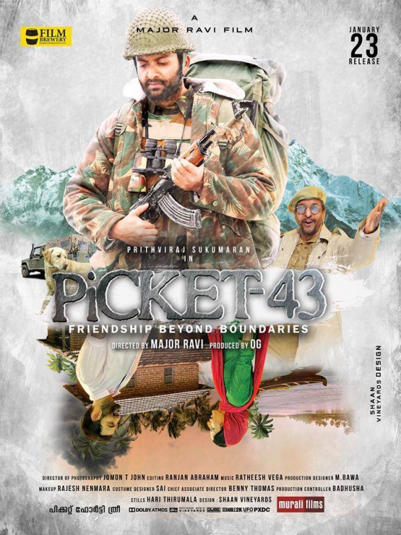 Picket 43 (2015) Hindi Dubbed 720P Hdrip X264 Aac -Unknownstar