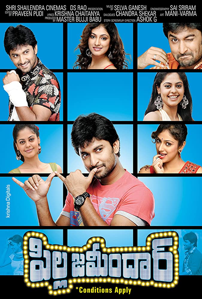 Pilla Zamindar (2011) Uncut 1080P Webrip X264 Esub [Dual Audio][Hindi Dd2 0 Telugu 2 0] -Dmv