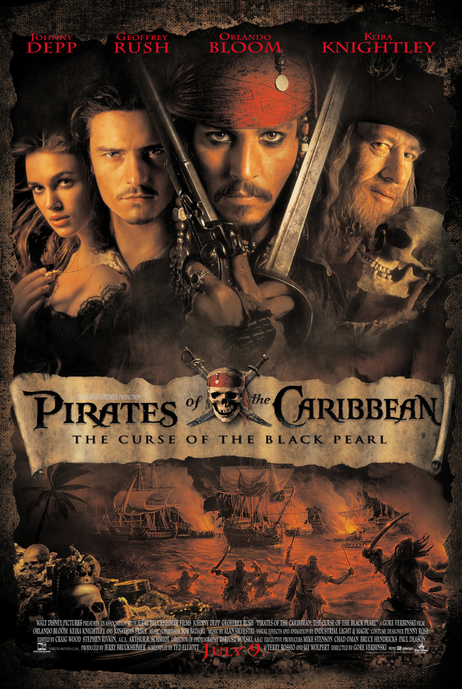 Pirates Of The Caribbean The Curse Of The Black Pearl (2003) 1080P Bluray X265 Hevc Esub [Dual Audio][Hindi 5 1 English 5 1] -Msheist