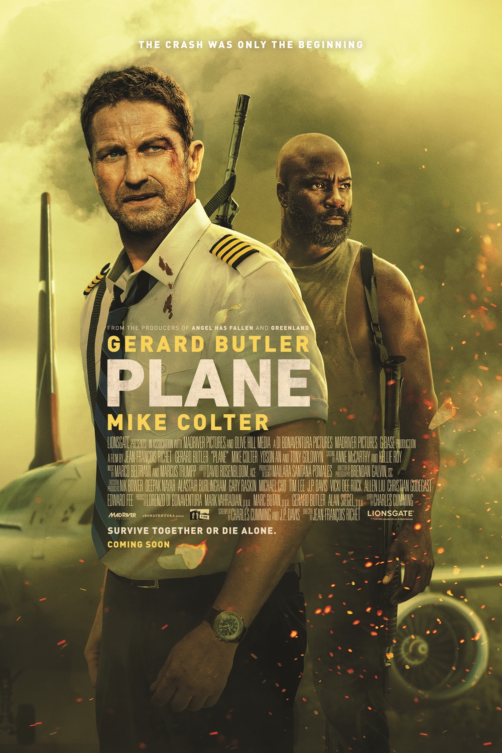 Plane (2023) 1080P Bluray X265 Hevc 10Bit Aac 7 1 Esub-Mkvc